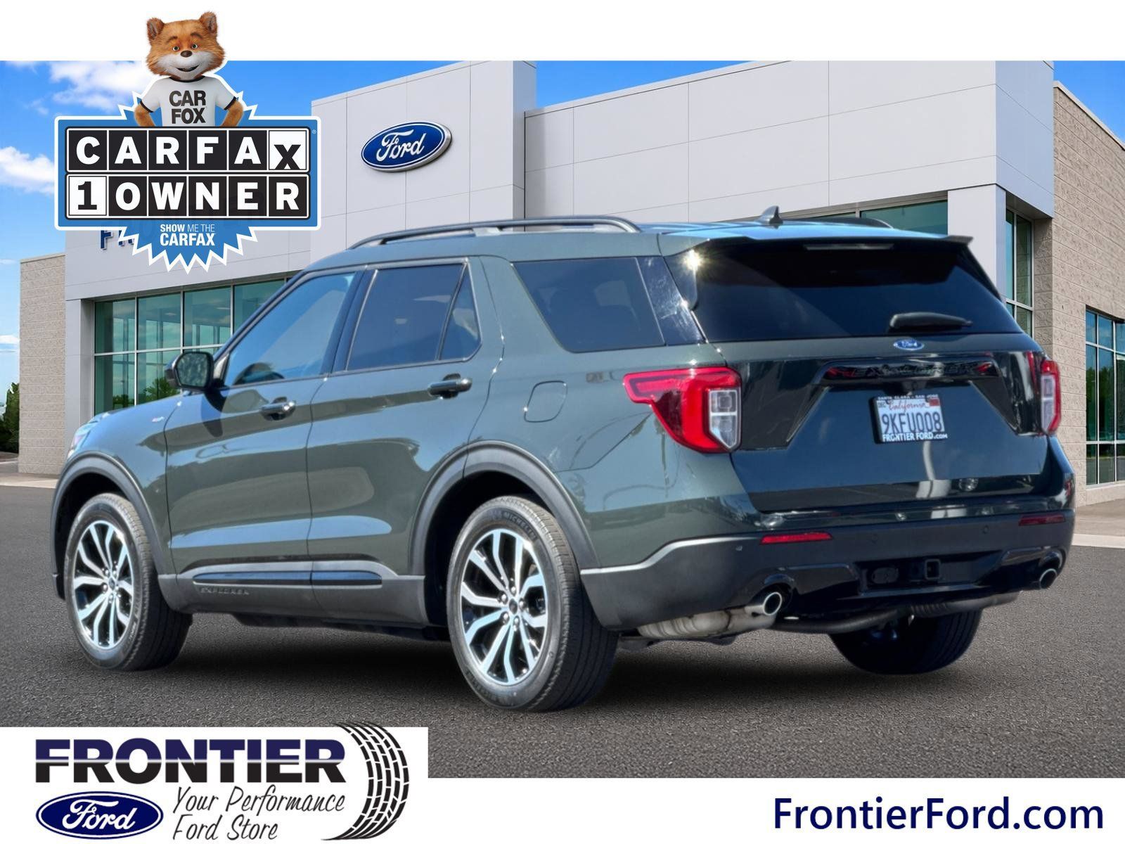 Used 2023 Ford Explorer ST-Line w/ Class IV Trailer Tow Package RWD image 7