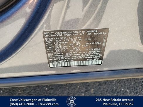 Certified 2024 Volkswagen Atlas SE AWD/4WD image 35