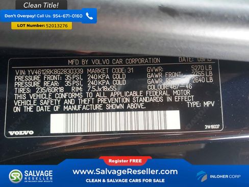 Used 2016 Volvo XC60 T5 Premier w/ Proximity Package AWD/4WD image 16