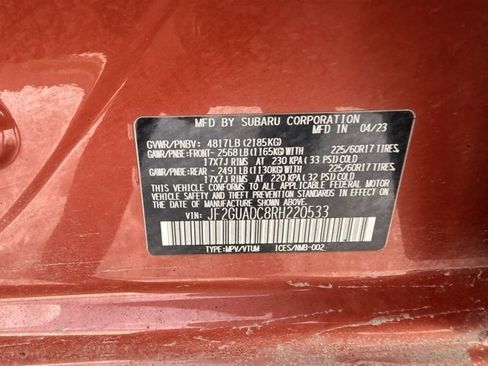 Certified 2024 Subaru Crosstrek 2.0i Premium image 28