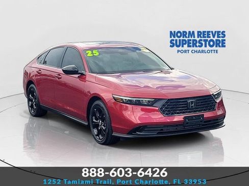 Used 2025 Honda Accord SE image 1