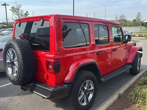 Used 2022 Jeep Wrangler Unlimited Sahara w/ LED Lighting Group image 2
