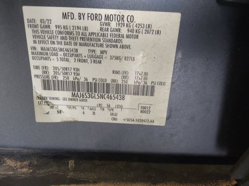 Used 2022 Ford EcoSport SE w/ SE Convenience Package AWD/4WD image 33