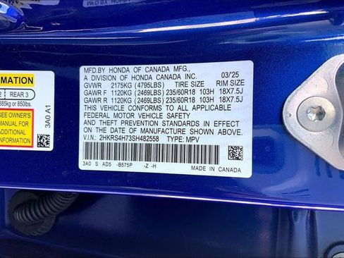 New 2025 Honda CR-V EX-L image 13