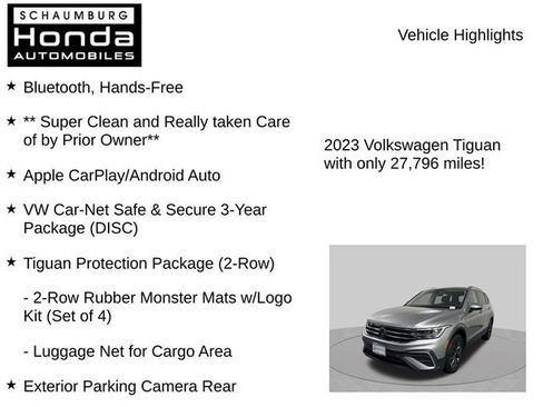 Used 2023 Volkswagen Tiguan SE AWD/4WD image 8