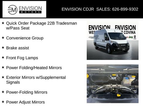 Used 2025 RAM ProMaster 2500 w/ Convenience Group image 34