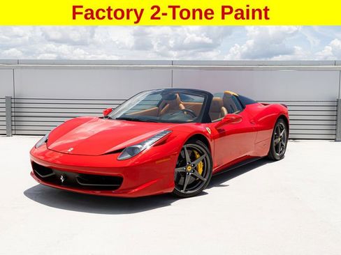 Used 2015 Ferrari 458 Spider RWD image 1