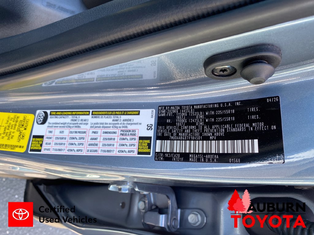 Certified 2026 Toyota Corolla Cross XLE w/ Convenience Package AWD/4WD image 25
