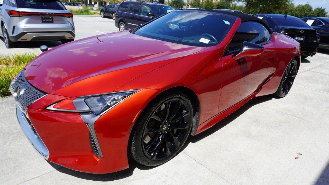 Certified 2021 Lexus LC 500 Convertible w/ Touring Package RWD image 8