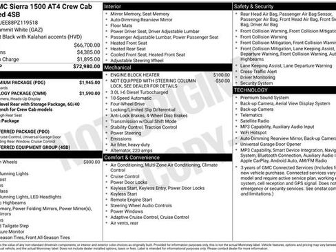 Used 2023 GMC Sierra 1500 AT4 w/ AT4 Premium Package AWD/4WD image 40