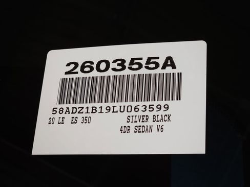 Used 2020 Lexus ES 350 w/ Premium Package image 34