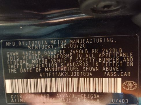 Used 2020 Toyota Camry XLE image 33