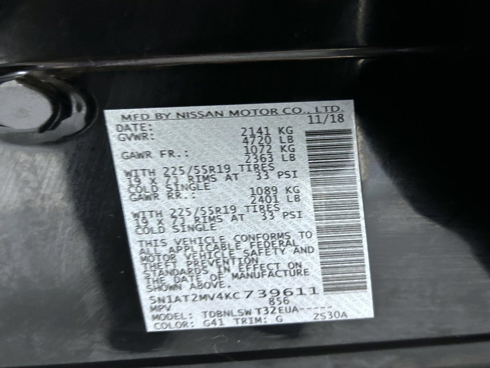 Used 2019 Nissan Rogue SL w/ Premium Package AWD/4WD image 25