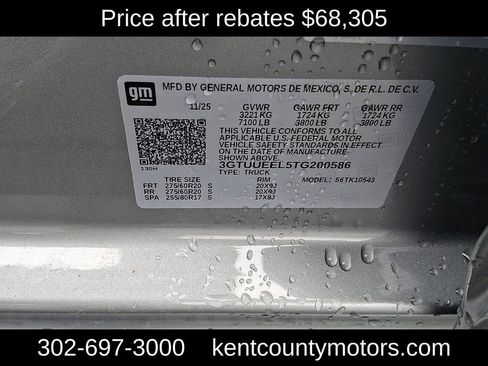 New 2026 GMC Sierra 1500 AT4 w/ Technology Package image 23