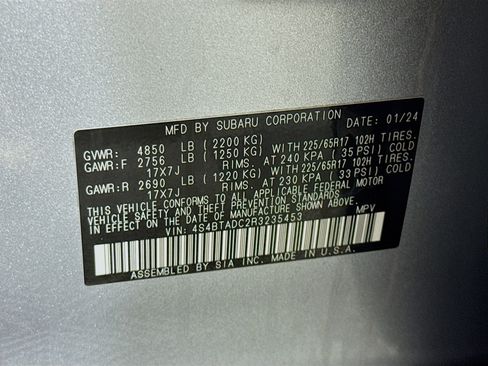 Used 2024 Subaru Outback Premium AWD/4WD image 38