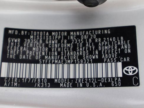 Used 2021 Toyota Corolla LE image 45