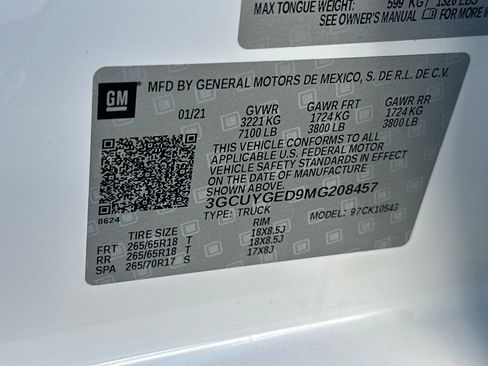 Used 2021 Chevrolet Silverado 1500 LTZ w/ LTZ Convenience Package II image 29