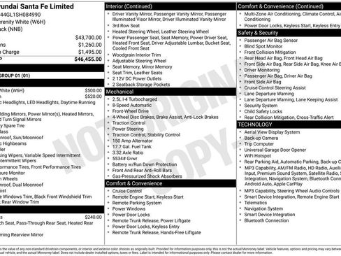 Used 2025 Hyundai Santa Fe Limited FWD image 25