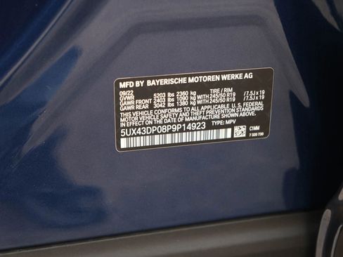 Used 2023 BMW X3 sDrive30i w/ Convenience Package RWD image 50