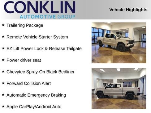 New 2026 Chevrolet Silverado 1500 Custom Trail Boss w/ Dark Appearance Package image 2