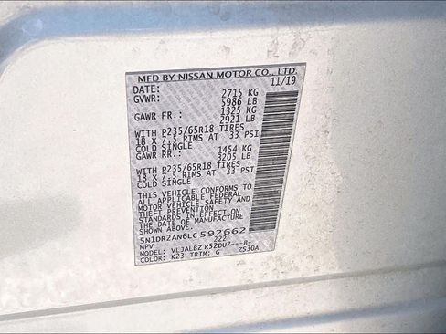 Used 2020 Nissan Pathfinder S FWD image 33