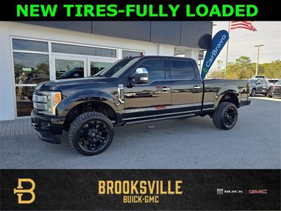 Used 2017 Ford F350 Platinum w/ Platinum Ultimate Package