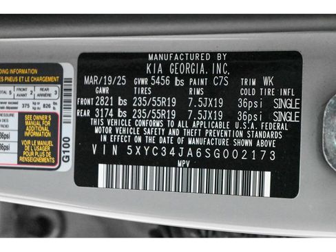 Used 2025 Kia EV6 Light w/ Light LR Technology Package image 35