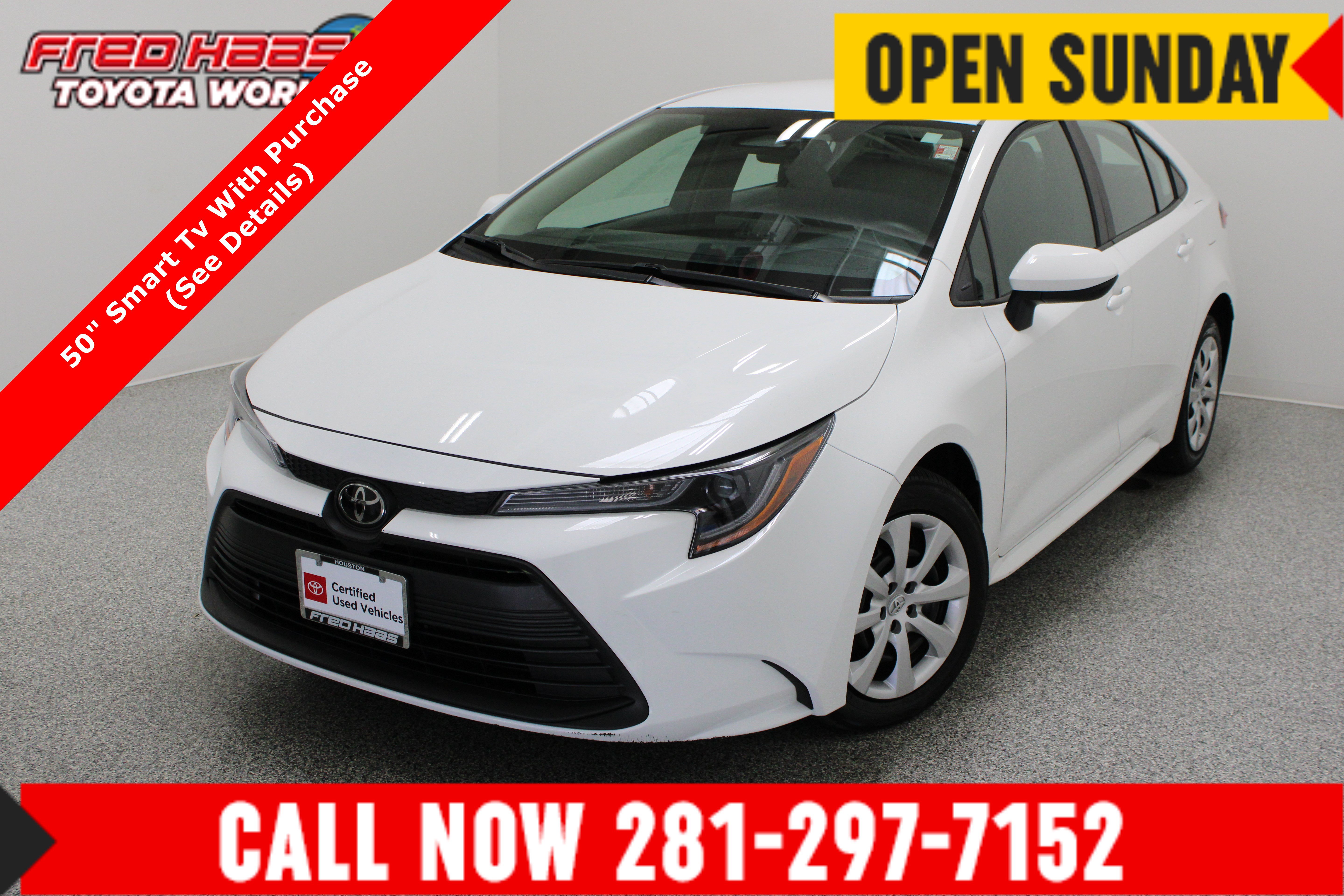 Certified 2026 Toyota Corolla LE FWD image 1