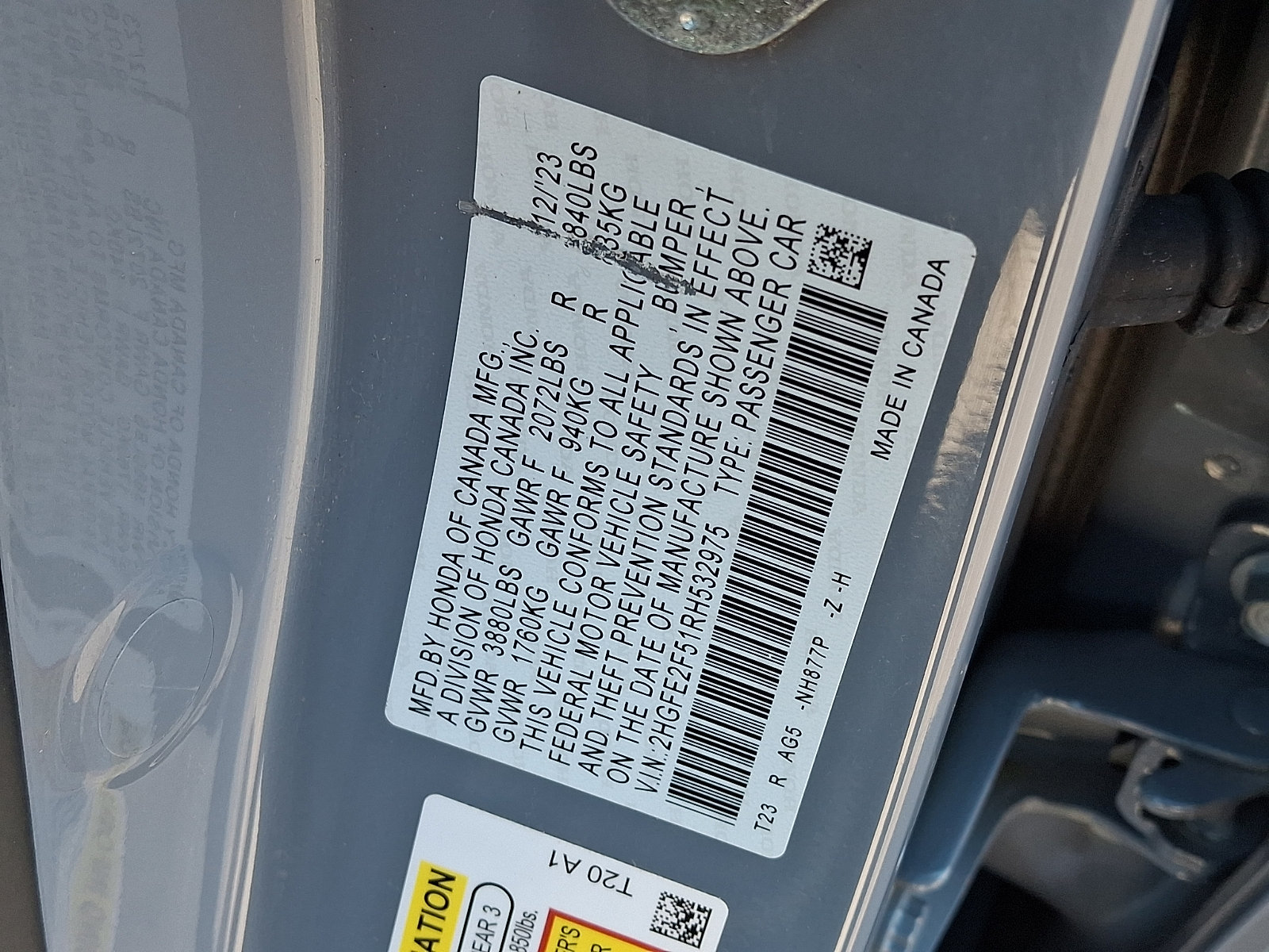 Used 2024 Honda Civic Sport image 27