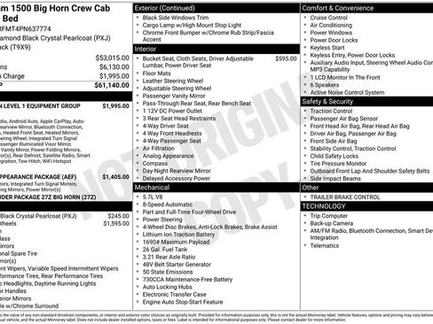 Used 2023 RAM 1500 Big Horn AWD/4WD image 4
