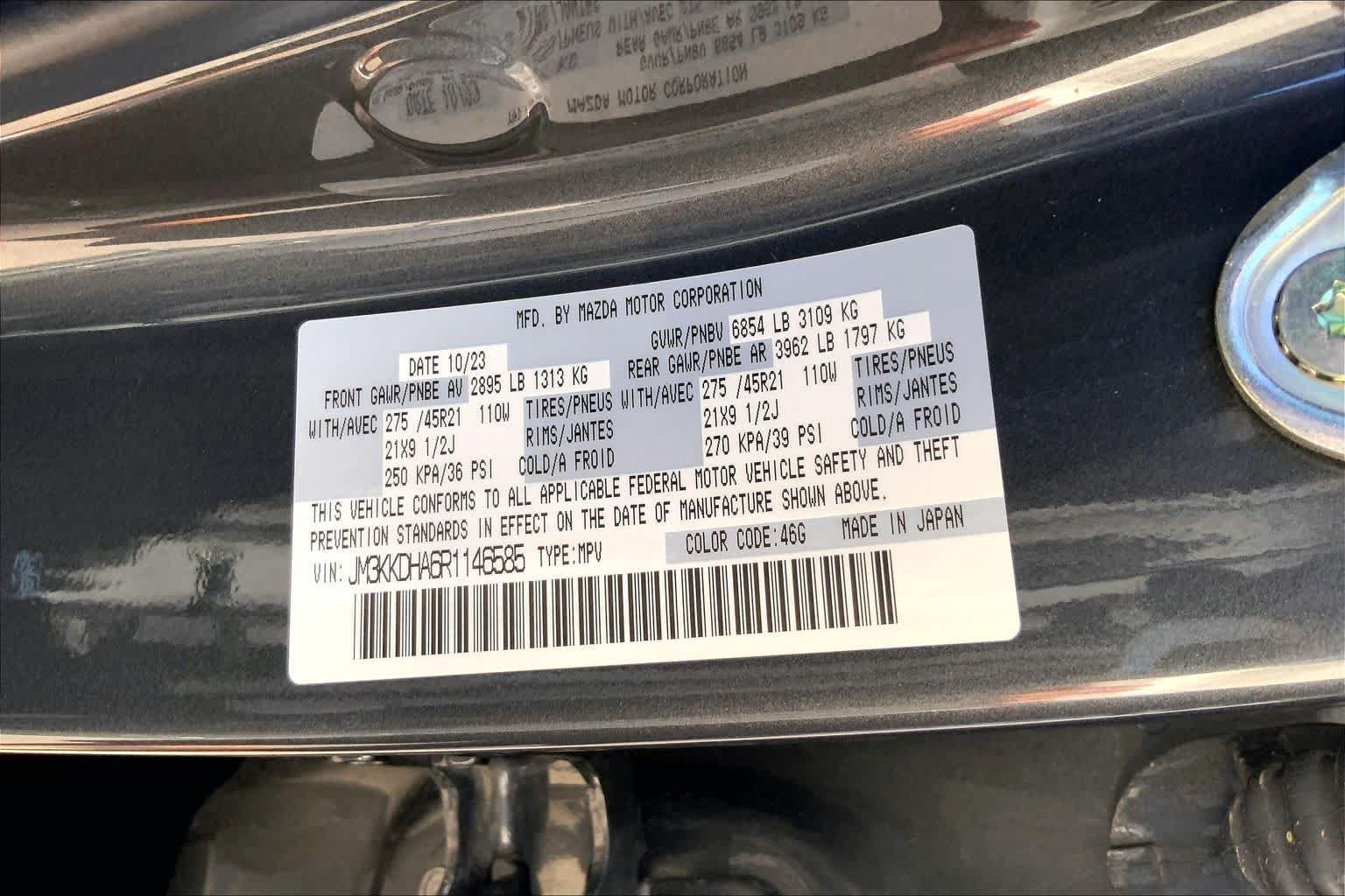 Certified 2024 MAZDA CX-90 Plug-In Hybrid w/ Premium Pkg AWD/4WD image 35