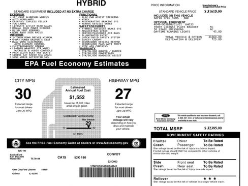 Used 2011 Ford Escape 4WD Hybrid image 12