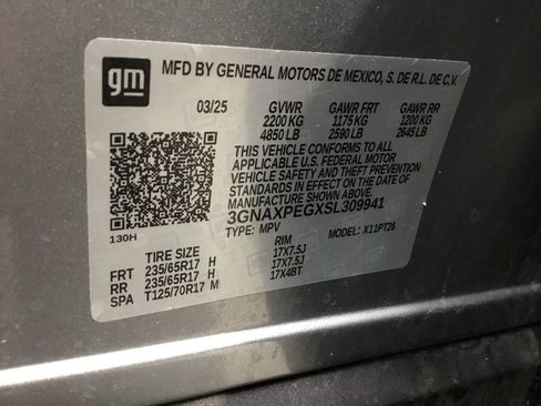 Used 2025 Chevrolet Equinox LT AWD/4WD image 4