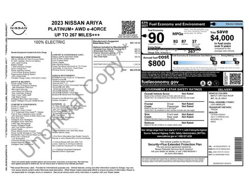 Certified 2023 Nissan Ariya image 11