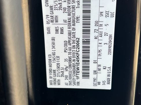 Used 2019 Ford F150 King Ranch w/ Equipment Group 601A Luxury image 29