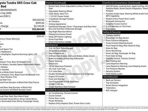 Used 2025 Toyota Tundra SR5 image 3