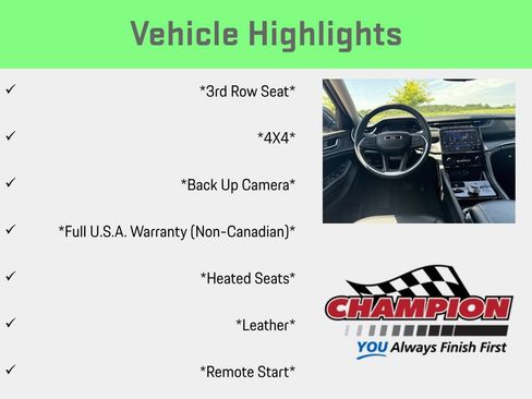 Used 2023 Jeep Grand Cherokee L Limited AWD/4WD image 6