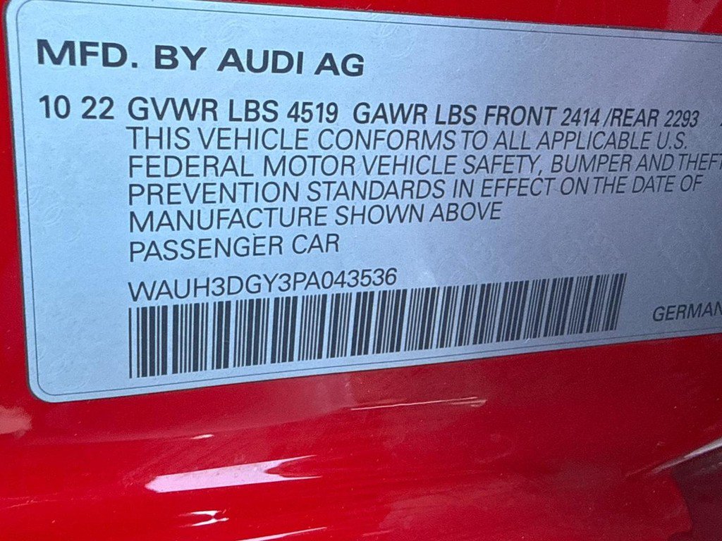 Used 2023 Audi S3 Premium Plus AWD/4WD image 25