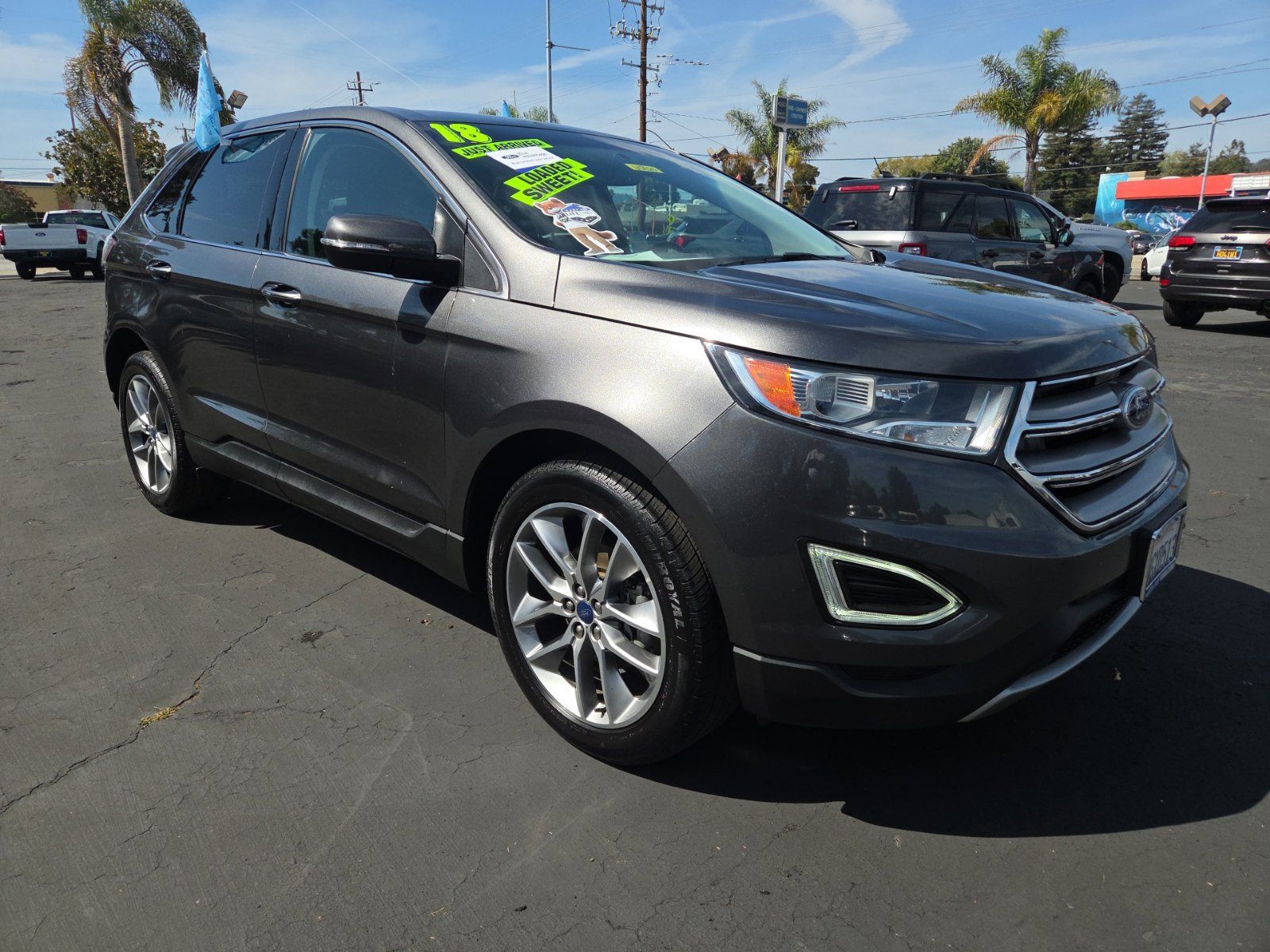 Certified 2018 Ford Edge Titanium w/ Technology Package FWD 360° Tour