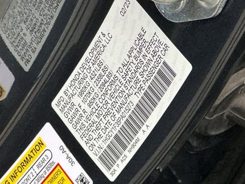 Certified 2023 Honda Accord EX image 35