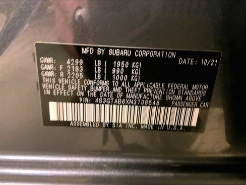 Certified 2022 Subaru Impreza 2.0i image 34