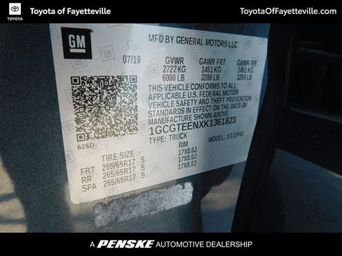 Used 2019 Chevrolet Colorado ZR2 AWD/4WD image 12