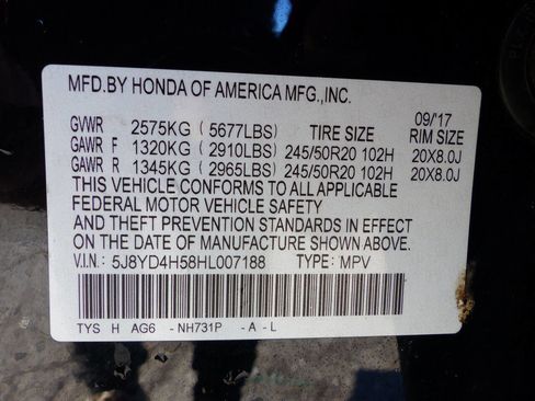 Used 2017 Acura MDX SH-AWD w/ Technology Package image 22