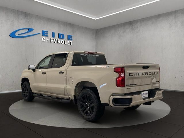 New 2026 Chevrolet Silverado 1500 Custom w/ Turbomax Blackout Package AWD/4WD image 4