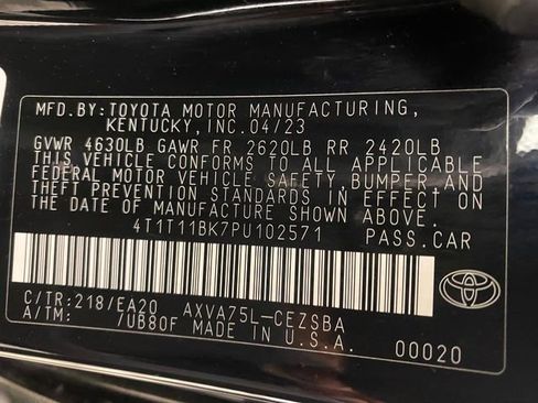 Certified 2023 Toyota Camry SE w/ Cold Weather Package AWD/4WD image 24
