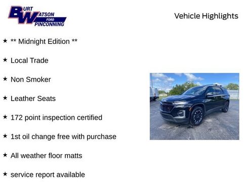 Used 2023 Chevrolet Traverse RS w/ LPO, Floor Liner Package FWD image 10