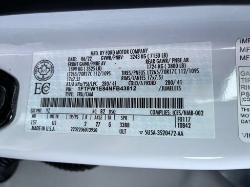 Used 2022 Ford F150 XLT AWD/4WD image 28