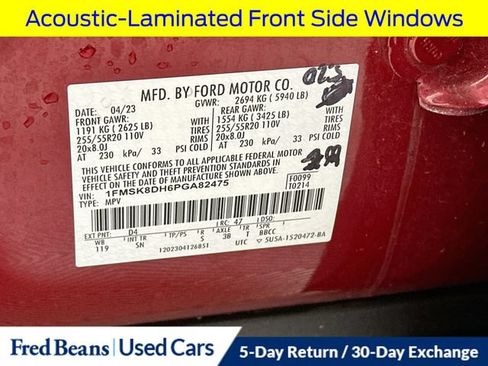 Certified 2023 Ford Explorer XLT w/ Equipment Group 202A AWD/4WD image 41