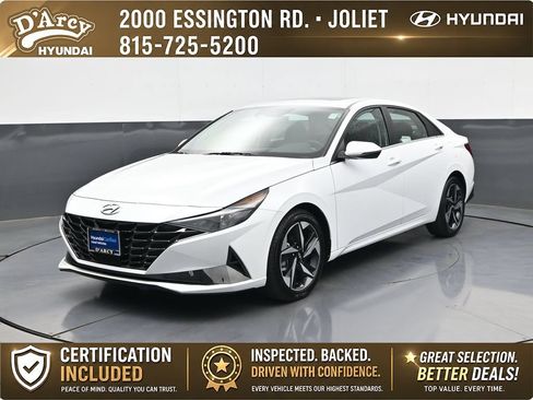 Certified 2021 Hyundai Elantra SEL w/ Convenience + Premium Package FWD image 1