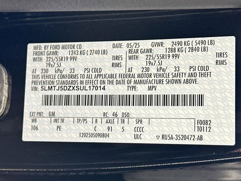 Used 2025 Lincoln Corsair Grand Touring w/ Equipment Group 302A AWD/4WD image 41